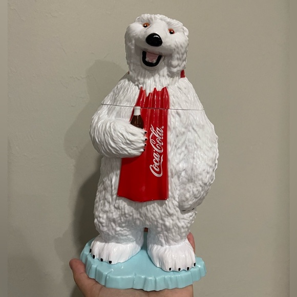 Coca Cola Bear drink cup and piggy bank all in one! - Picture 1 of 3